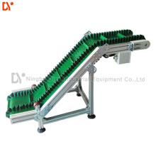 customized adjustable inclined conveyor climbing belt conveyor with skirt edge